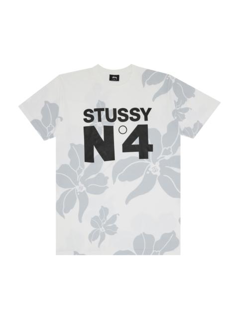 Stüssy Stussy No. 4 Flowers Tee 'White'