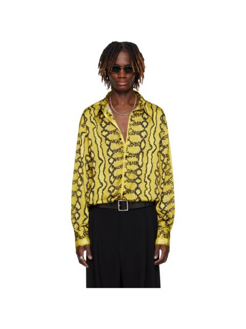 Yellow 'Year of the Snake' 80's Club Shirt