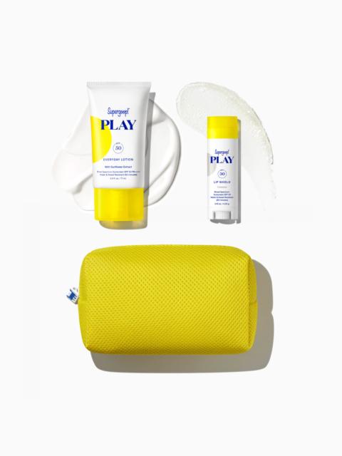 Supergoop Work Hard PLAY Hard SPF Set