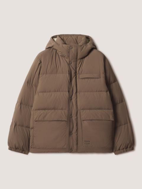 Maison Kitsuné HOODED QUILTED PUFFER