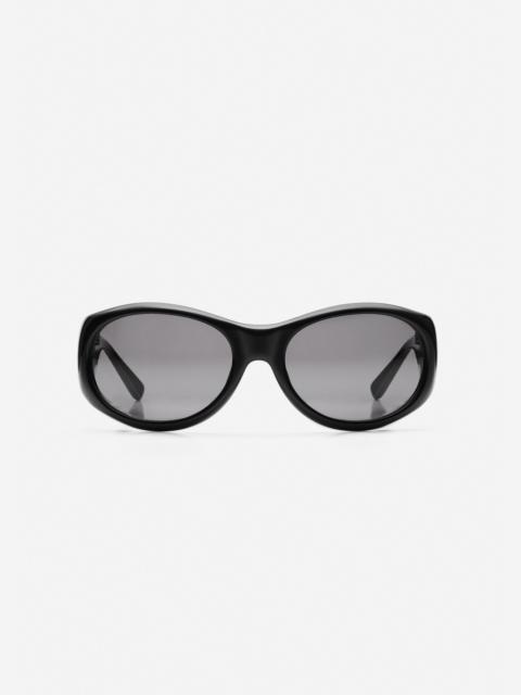 MAGDA BUTRYM Round sunglasses in black