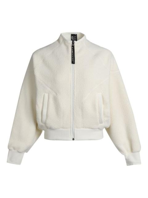 adidas (WMNS) adidas Cover Up Knit Athleisure Casual Sports Stay Warm Jacket White GH7364
