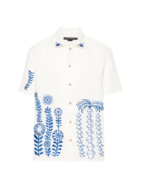 Andersson Bell embroidered textured shirt