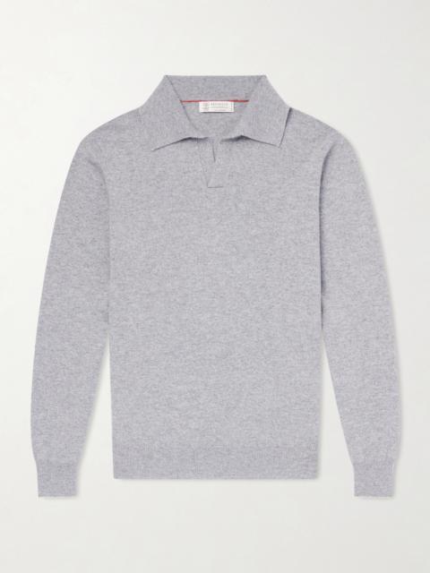 Brunello Cucinelli Cashmere Polo Shirt