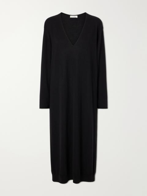 The Row Paju Cashmere Midi Dress