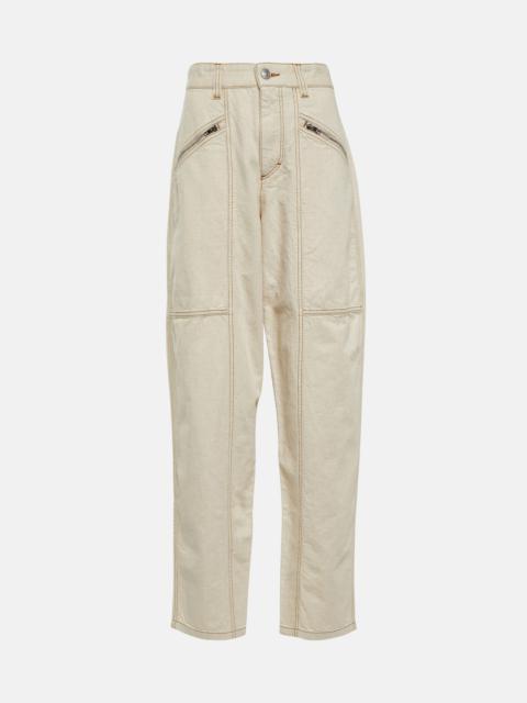 Isabel Marant Fanny barrel-leg jeans