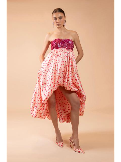 PatBO PEONY DOTS MIDI DRESS (RUNWAY)