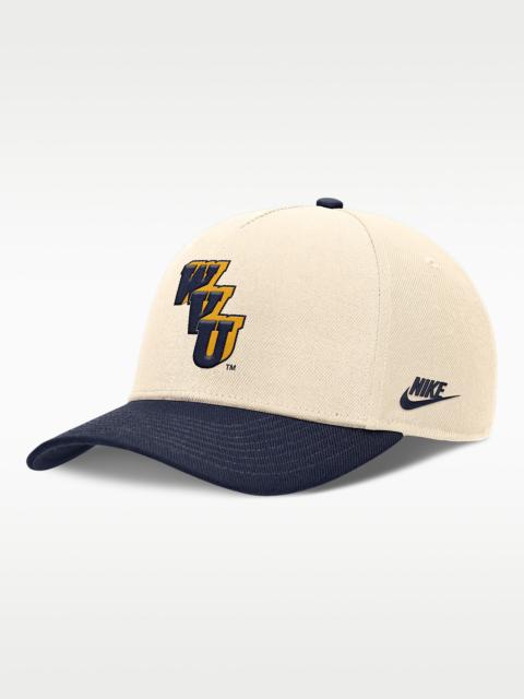 Nike West Virginia Primetime Rise Academic Men's Nike Dri-FIT College Adjustable Hat