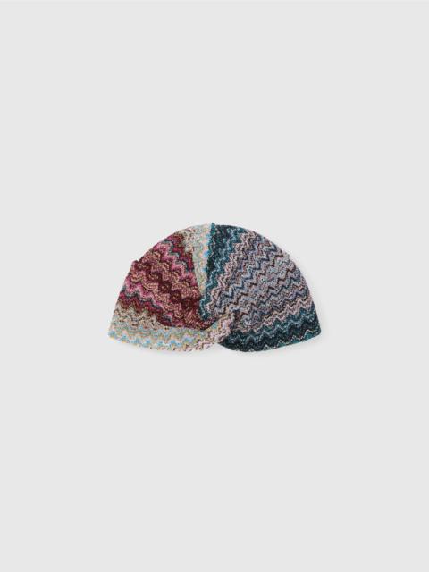 Missoni Zigzag viscose blend turban