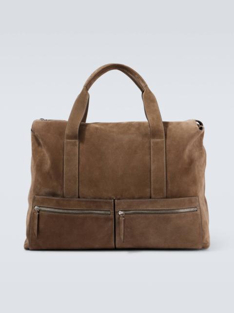 MÉTIER Racer 53 suede duffel bag