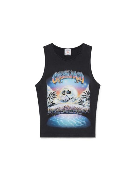 CASABLANCA La Prémonition Cropped Tank Top | Casablanca Paris
