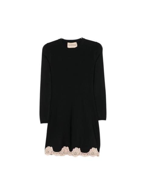 Valentino Lace detail short dress
