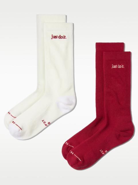 Nike Nike Everyday Elevated Crew Socks (2 Pairs)