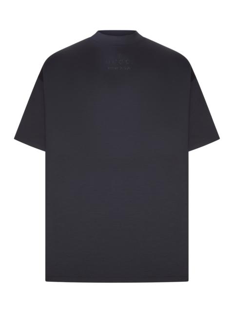GUCCI OVER T-SHIRT WITH FRONT LOGO