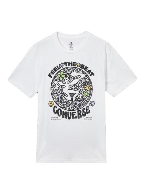 Converse Converse Abstract Dance Tee 'White' 10023456102