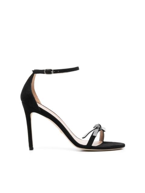 100mm open-toe platform sandals