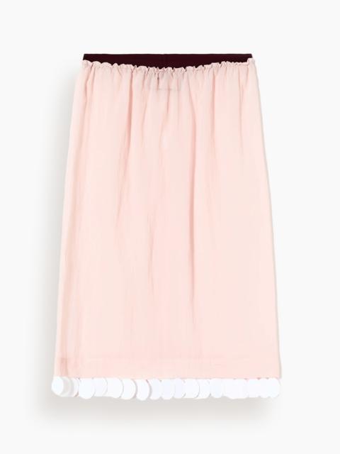 Plan C Skirt in Baby Pink