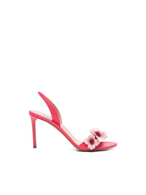 AQUAZZURA Passionflower slingback sandals