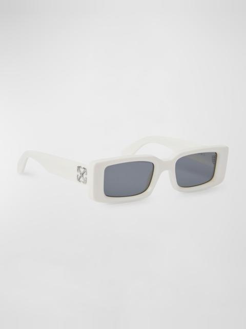 Off-White Arthur Acetate Rectangle Sunglasses
