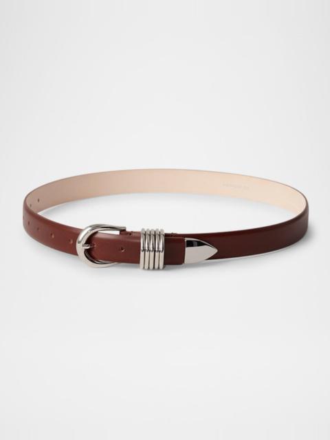 DÉHANCHE Hollyhock Suede Belt