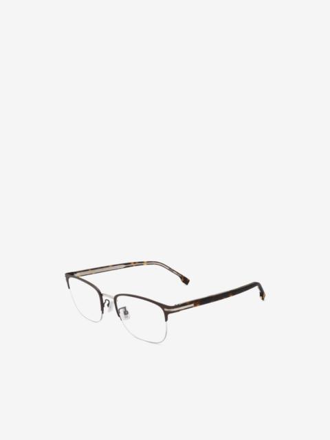 BOSS browline-frame glasses
