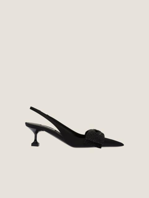 Miu Miu Satin slingback pumps