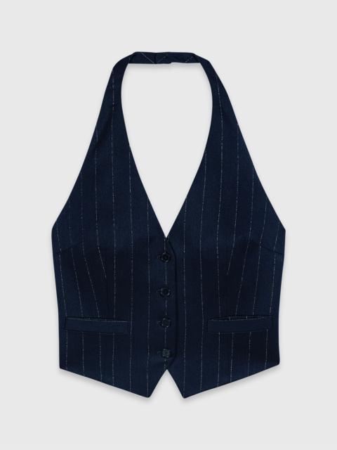 maje Tailored backless top