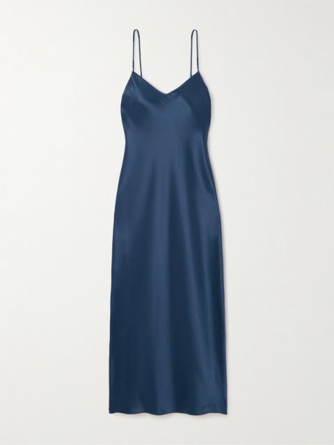 Polo Ralph Lauren Satin Midi Dress