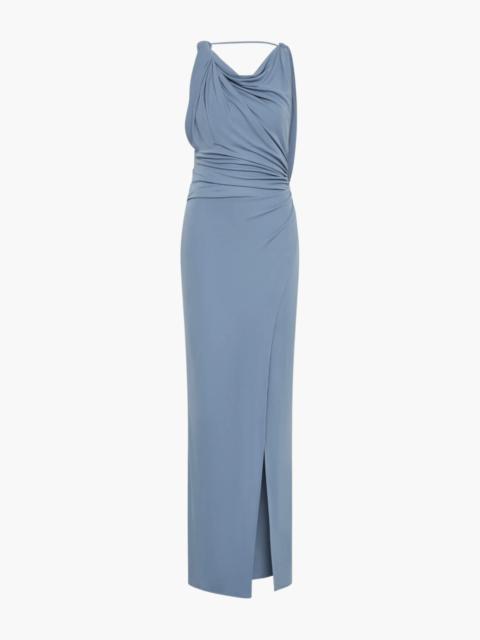 SIR. OLENNA TWIST LOW BACK GOWN