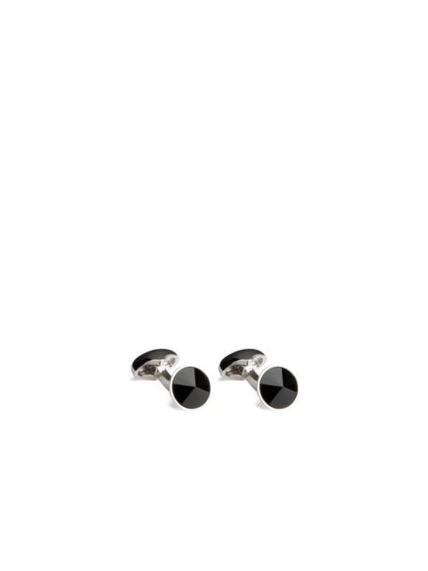 Galileo jet cufflink
Swarovski & Rhodium Plated Jet black