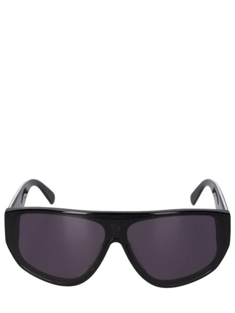 Moncler Tronn Shield acetate mask sunglasses