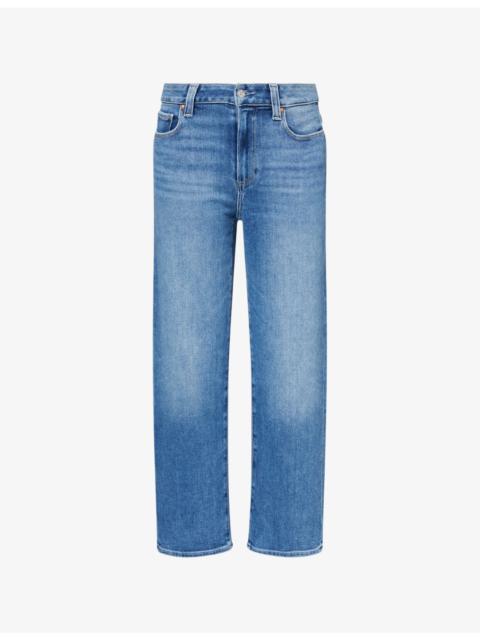 PAIGE Mason Ankle Straight-Leg Denim Jeans