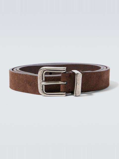 Brunello Cucinelli Suede belt