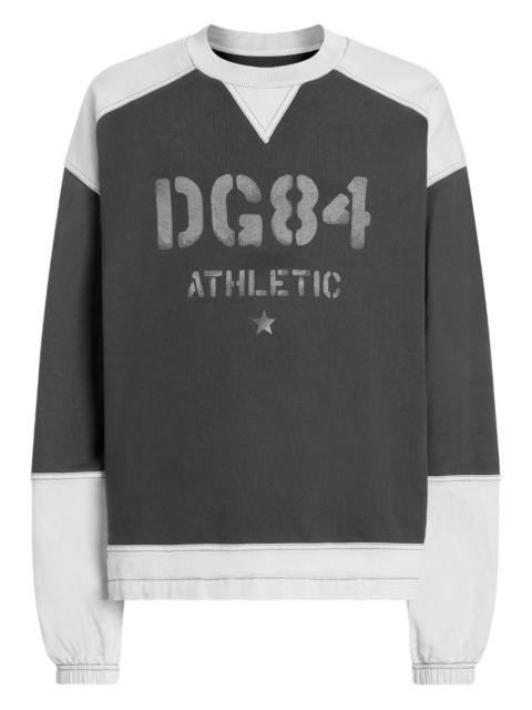 Dolce & Gabbana colour-block crew-neck sweatshirt