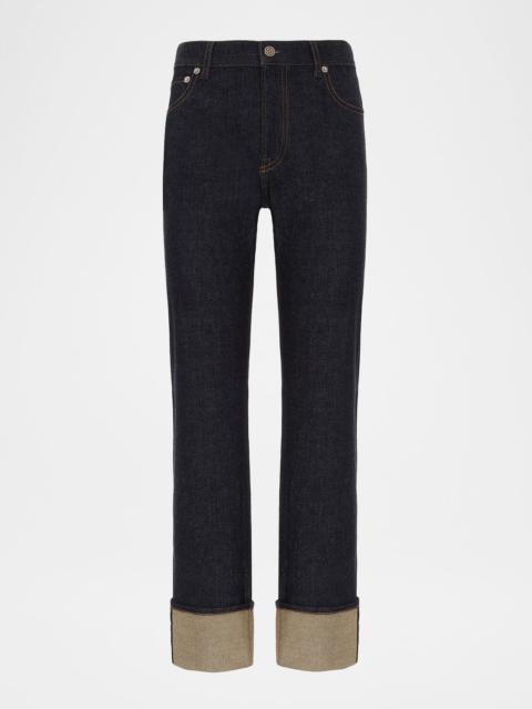 Ralph Lauren Adderley Cuffed Slim Jeans