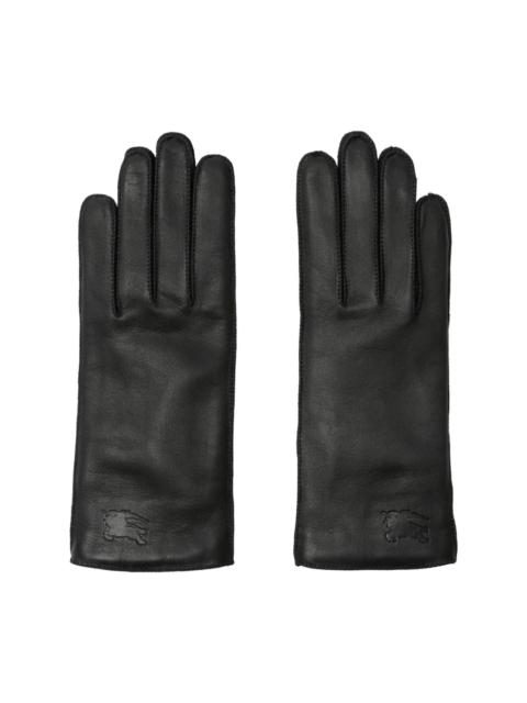 EKD-debossed leather gloves