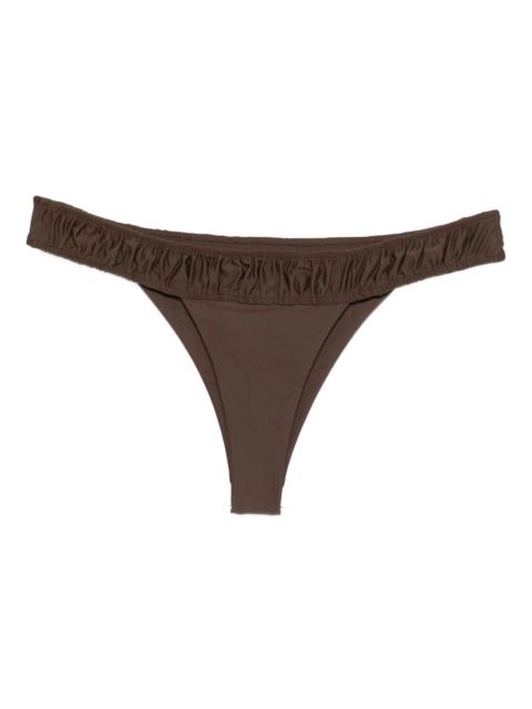 FAITHFULL Faithfull The Brand Rocio Ruffled Bikini Bottoms