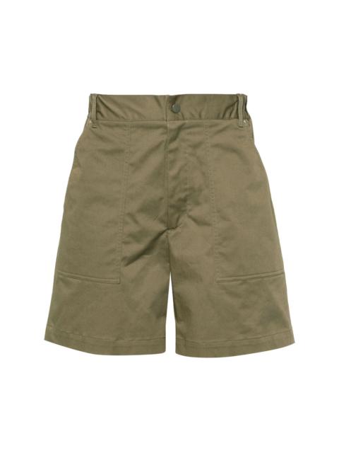 Moncler logo-patch bermuda shorts