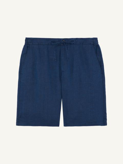 FRESCOBOL CARIOCA SERGIO LINEN-BLEND SHORTS