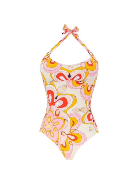 Vilebrequin Women Halter One-piece Swimsuit Kaleidoscope