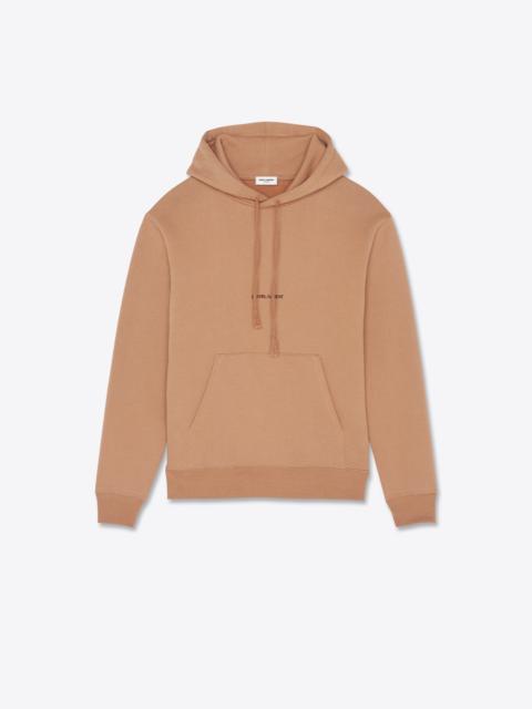 saint laurent rive gauche hoodie