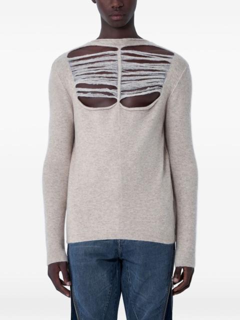 Rick Owens distressed sweater