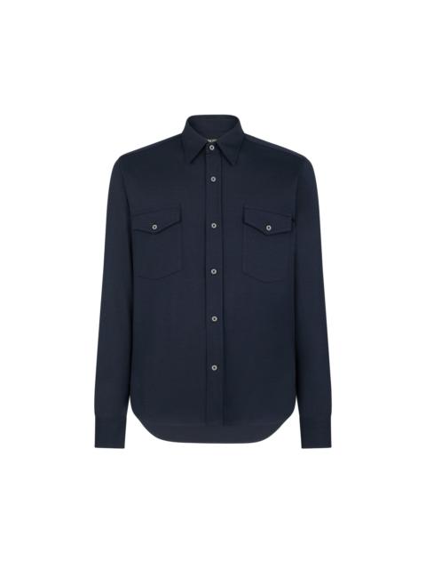 TOM FORD SILK COTTON BLEND SHIRT