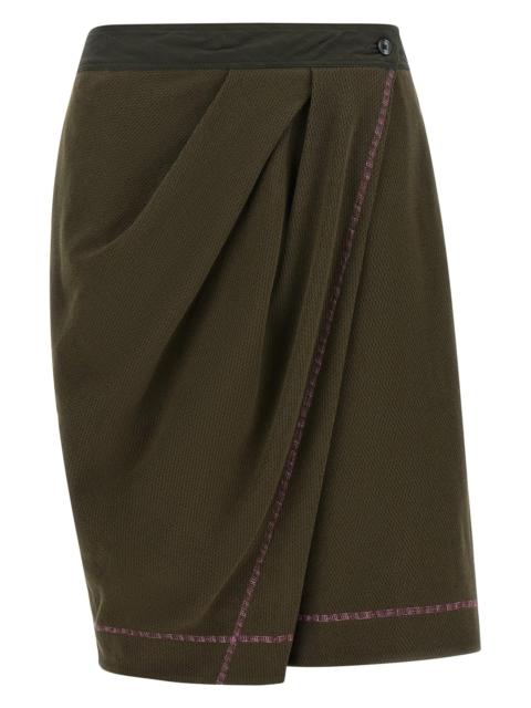 Kiko Kostadinov 'Petrel' Culotte Bermuda Shorts