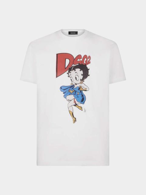 DSQUARED2 BETTY BOOP COOL FIT T-SHIRT