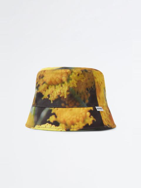 SUNNEI REVERSIBLE BUCKET HAT WITH FLOWER PRINT