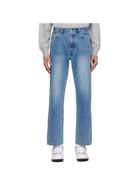 UNIFORM BRIDGE Indigo Comfort Jeans