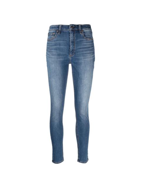 Nina high-waisted skinny jeans