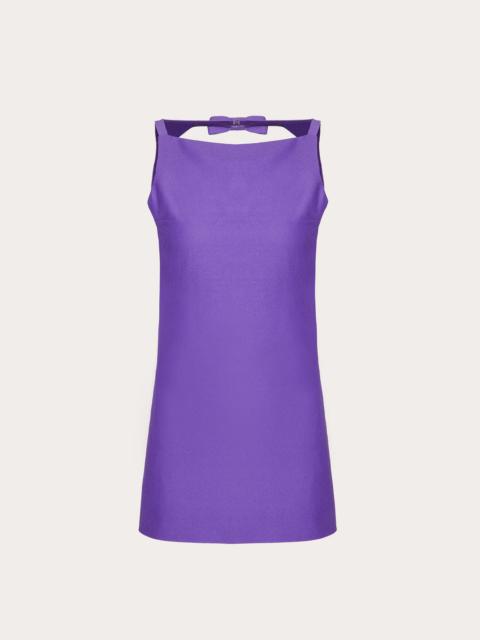 Valentino SHORT SAND CREPE DRESS