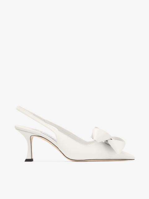 JIMMY CHOO★Staz Sling Back 70★メタリック ヴィンテージ Staz Sling Back 70 | Black Vintage Metallic Leather Pumps
